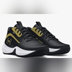 Under Armour Lock Down 7 Black and Gold Men's Athletic Shoes